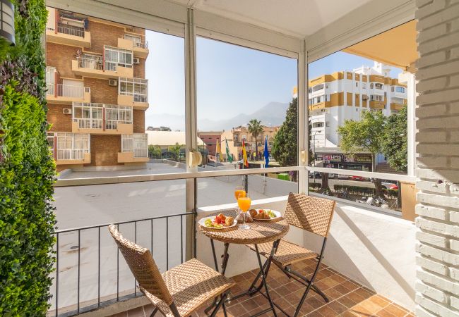 Estudio en Benalmádena - Comodo estudio en Ágata con terraza 