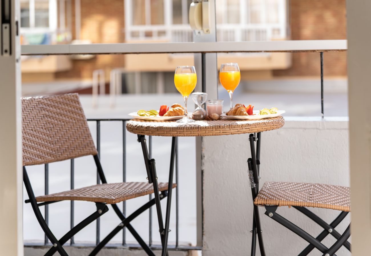 Estudio en Benalmádena - Comodo estudio en Ágata con terraza 