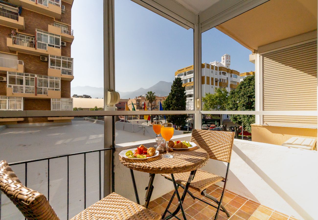 Estudio en Benalmádena - Comodo estudio en Ágata con terraza 