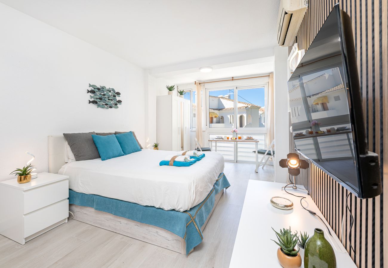 Estudio en Benalmádena - Estudio Benalmádena cerca de la Playa y Puerto Marina 