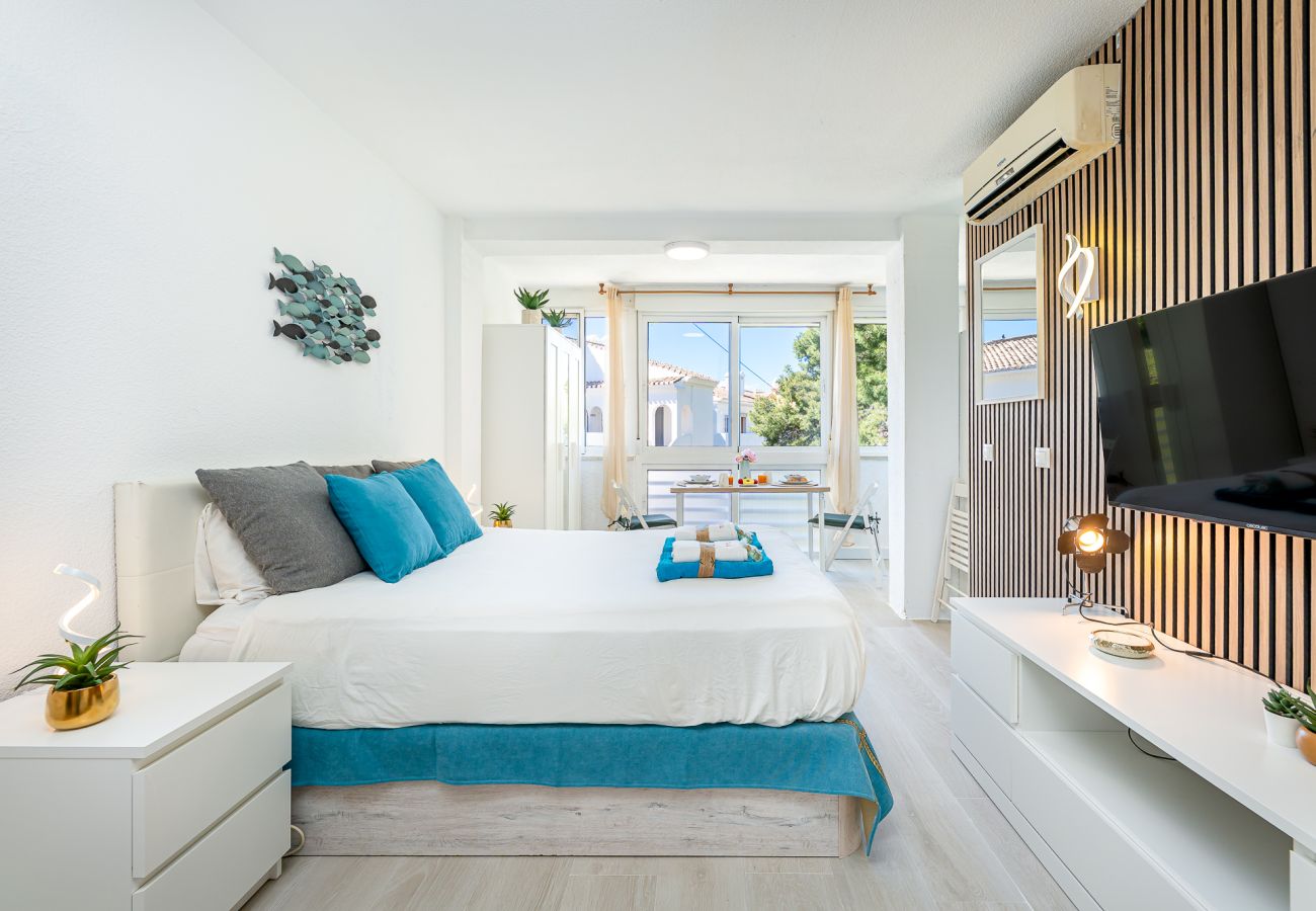 Estudio en Benalmádena - Estudio Benalmádena cerca de la Playa y Puerto Marina 