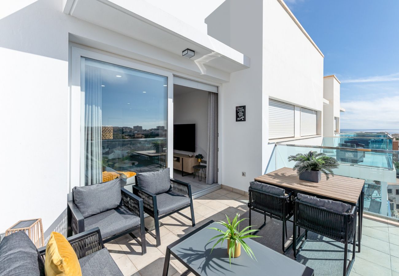 Apartamento en Benalmádena - Lujoso piso de 2 habitaciones en Benalmadena