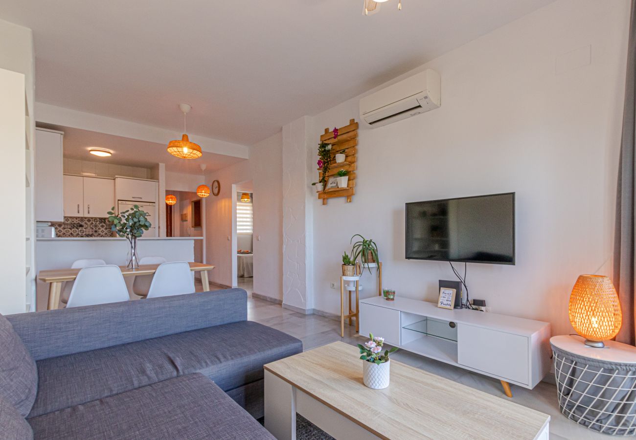 Apartamento en Fuengirola - Apartamento para 5 en Torreblanca con vistas 