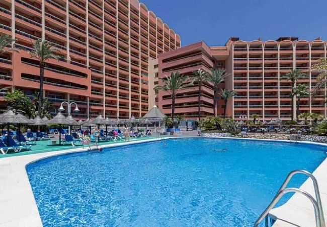 Apartamento en Benalmádena - Apartamento en Hotel Sunset Beach frente al mar. 