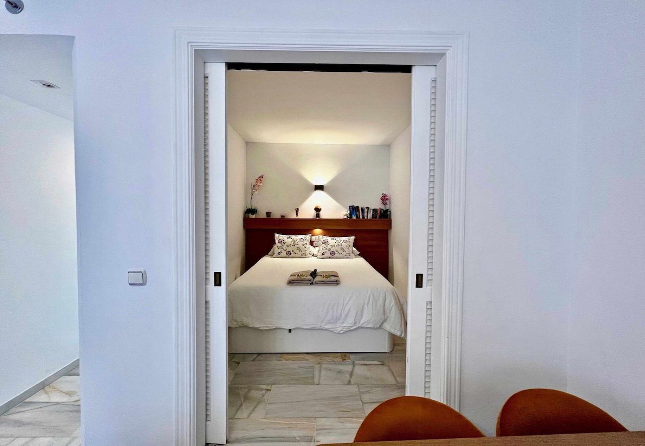Apartamento en Benalmádena - Apartamento en Hotel Sunset Beach frente al mar. 