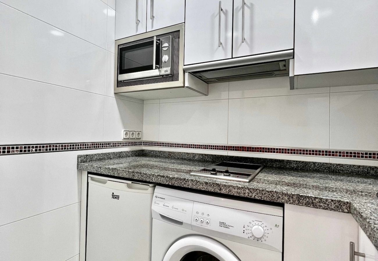 Apartamento en Benalmádena - Apartamento en Hotel Sunset Beach frente al mar. 