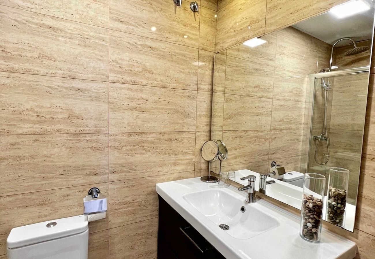 Apartamento en Benalmádena - Apartamento en Hotel Sunset Beach frente al mar. 