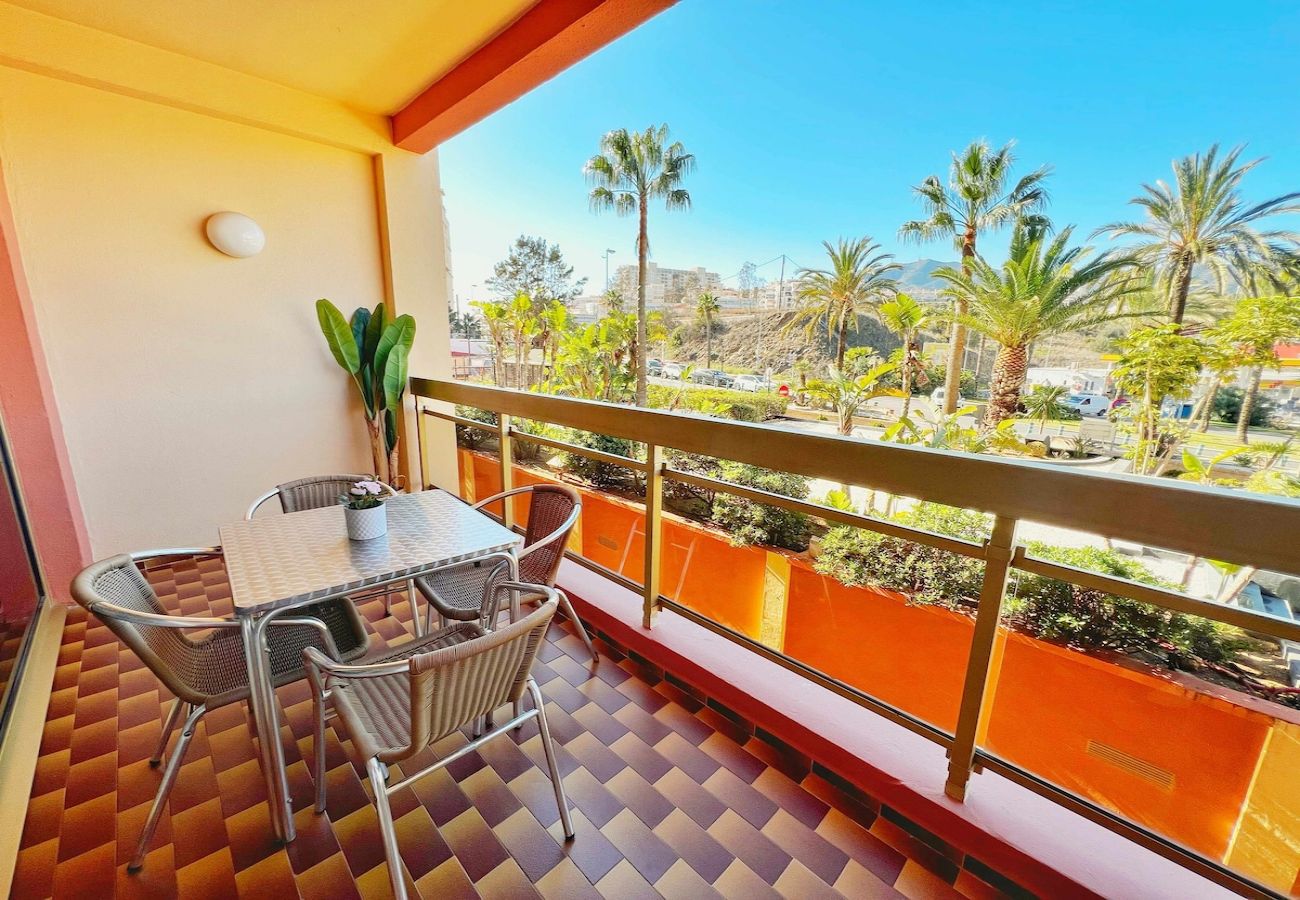 Apartamento en Benalmádena - Apartamento en Hotel Sunset Beach frente al mar. 
