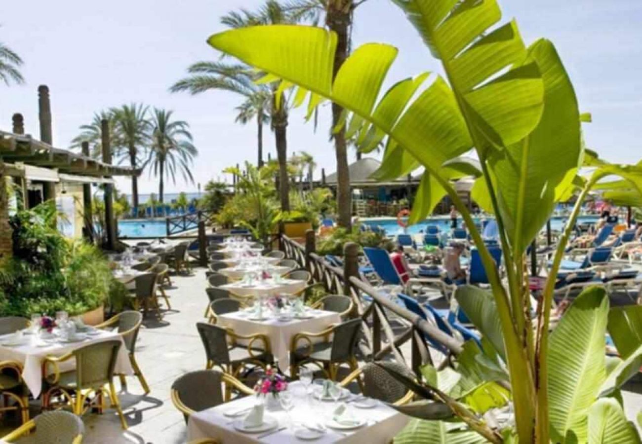 Apartamento en Benalmádena - Apartamento en Hotel Sunset Beach frente al mar. 