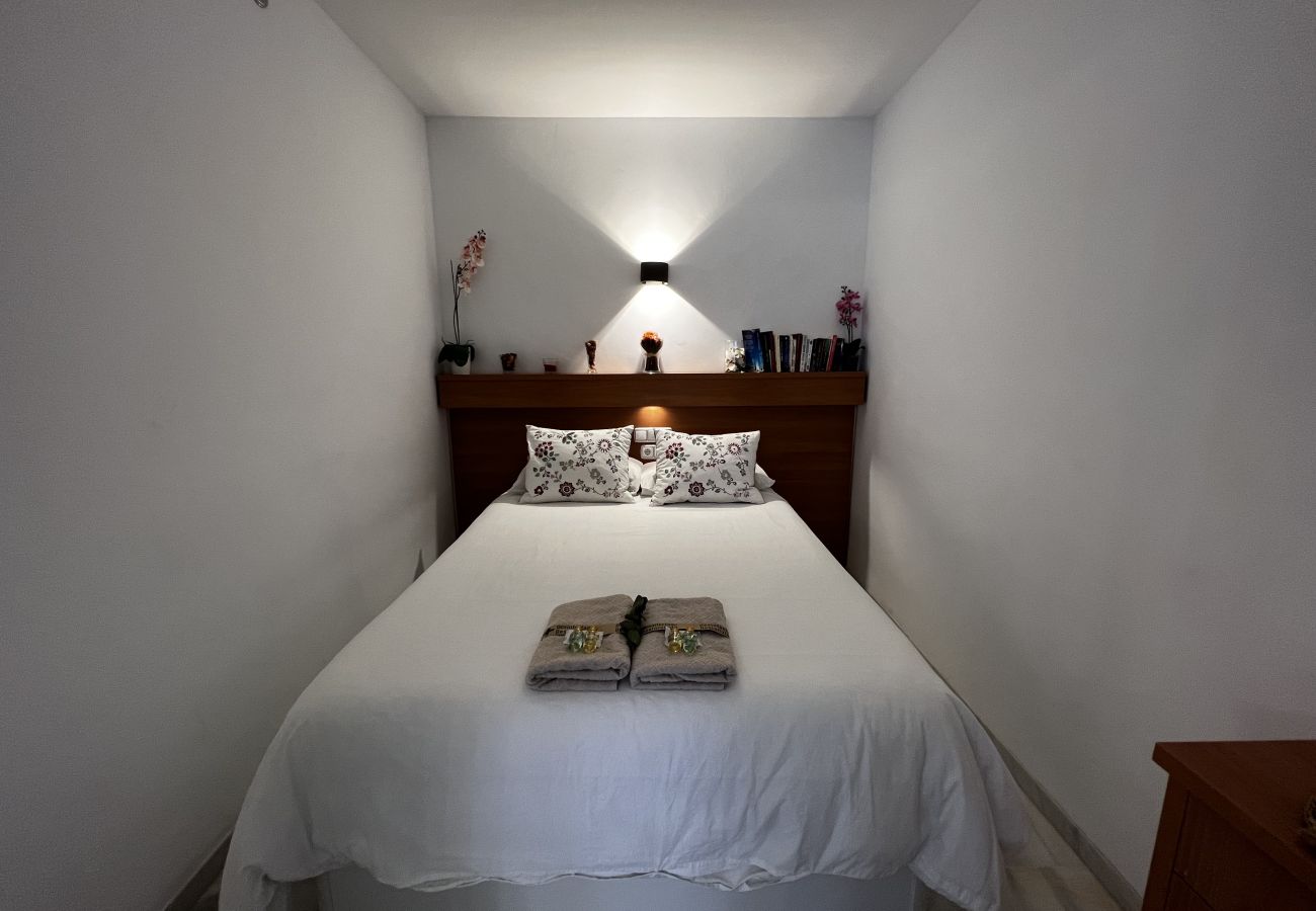 Apartamento en Benalmádena - Apartamento en Hotel Sunset Beach frente al mar. 