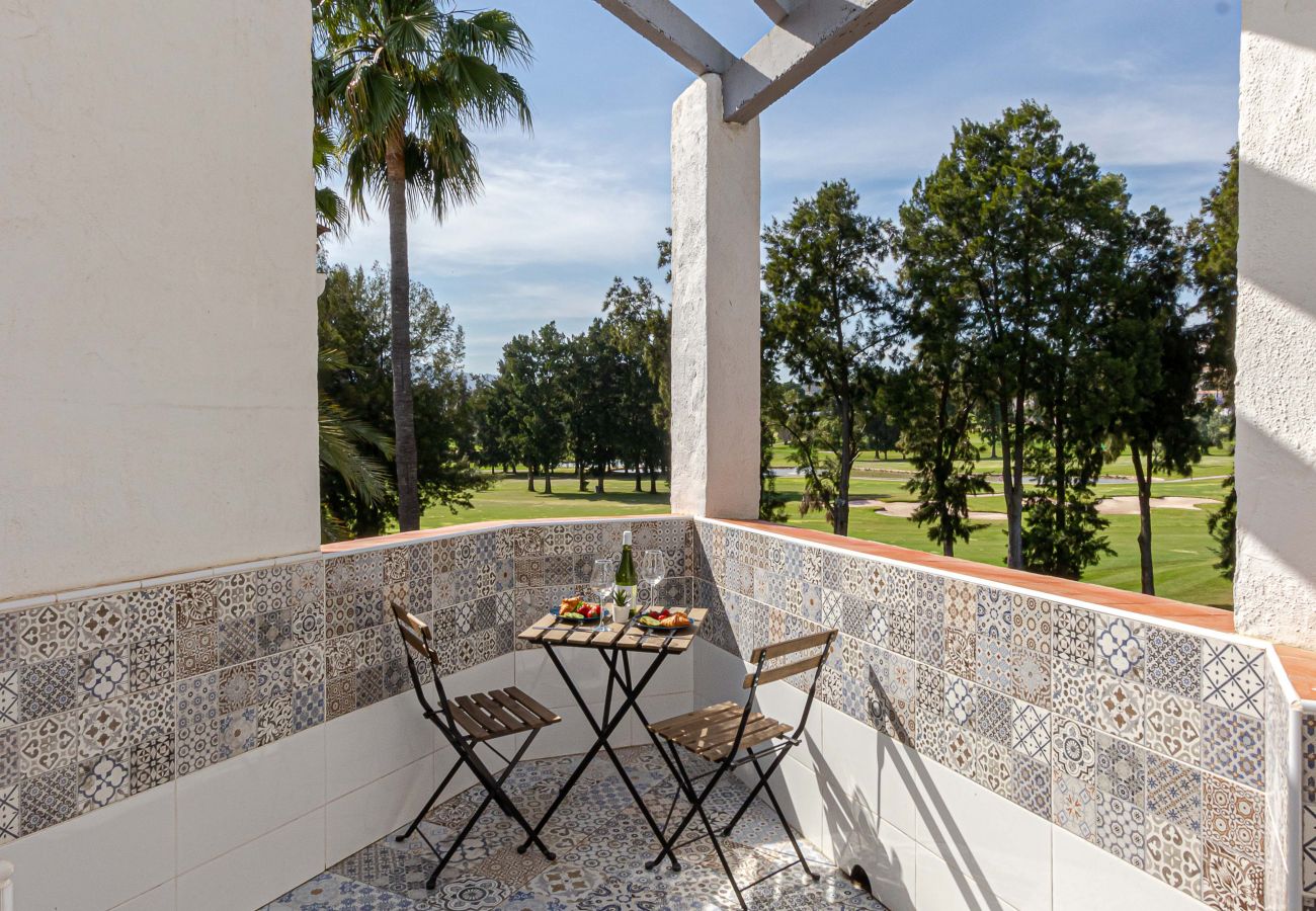 Apartamento en Mijas Costa - Atico en Mijas con impresionantes vistas al golf 