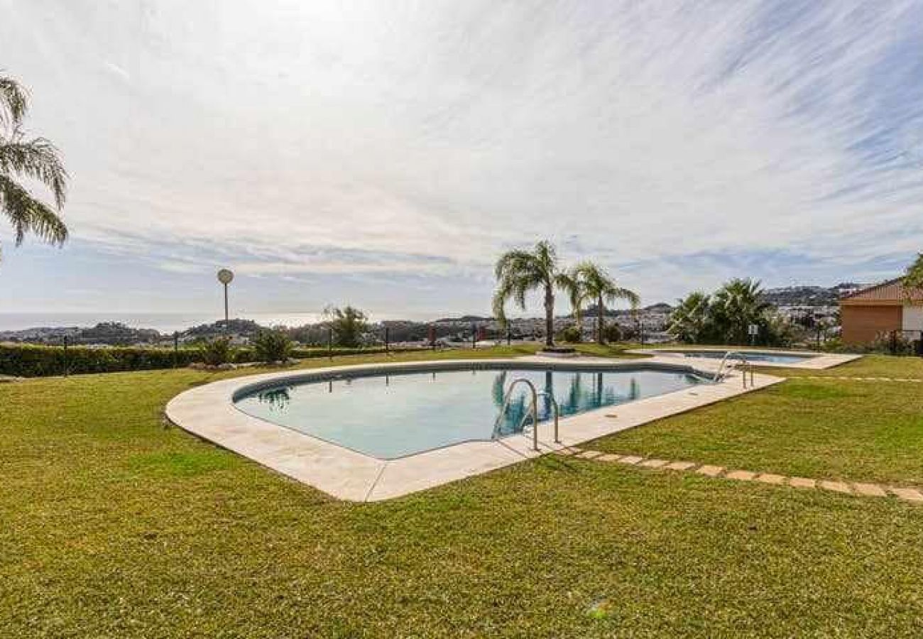 Apartamento en Benalmádena - Precioso piso para 5 con vista al mar 180 grados 