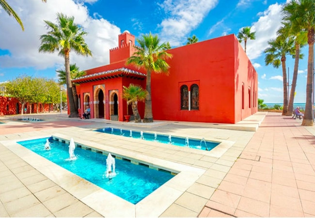 Apartamento en Benalmádena - Precioso piso para 5 con vista al mar 180 grados 