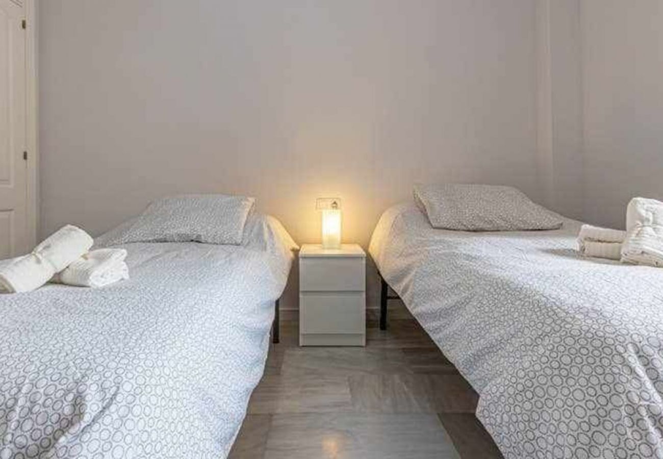 Apartamento en Benalmádena - Precioso piso para 6 con vista al mar 180 grados 