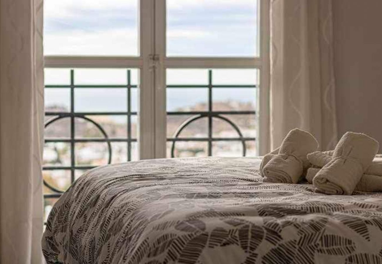 Apartamento en Benalmádena - Precioso piso para 5 con vista al mar 180 grados 