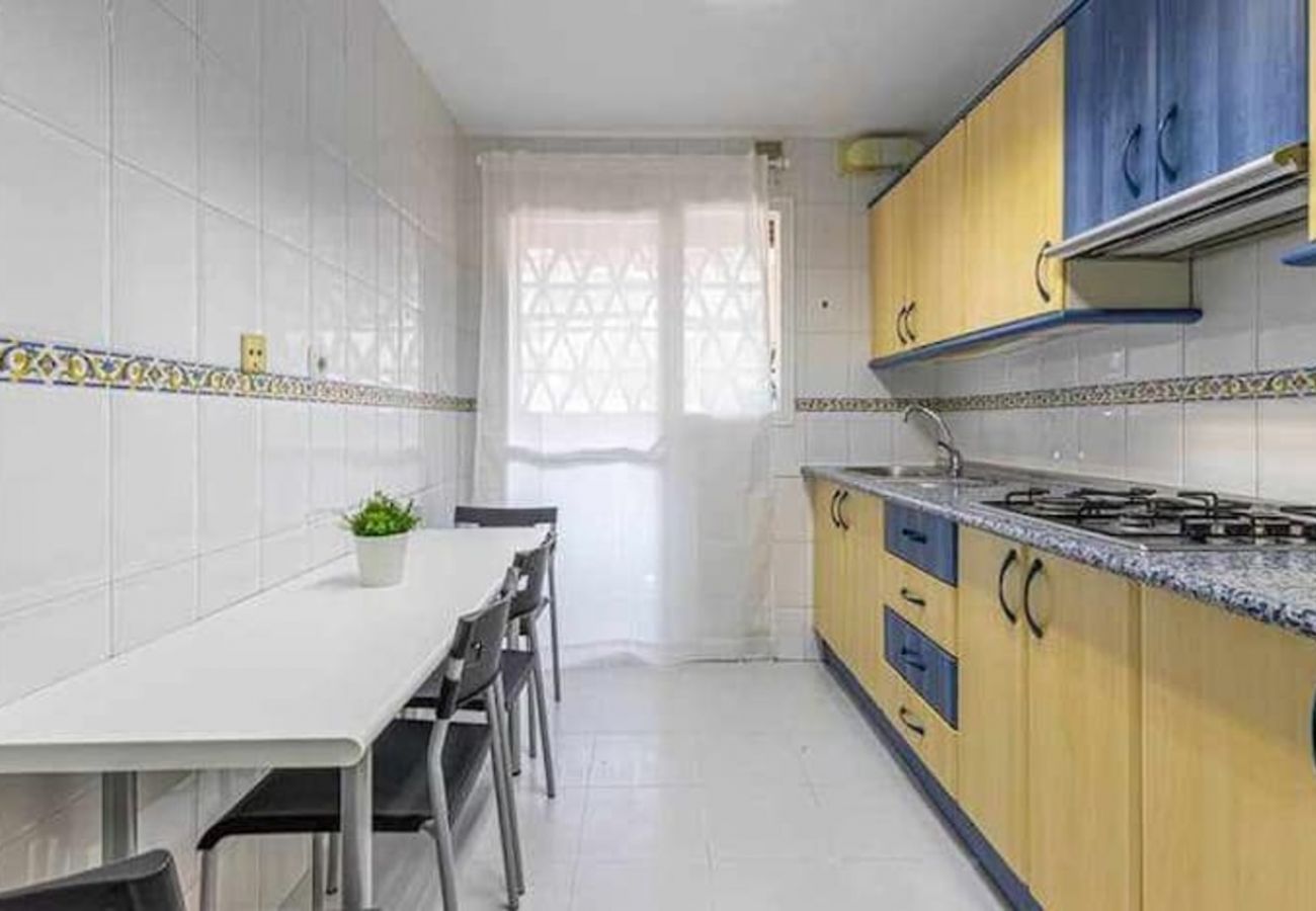 Apartamento en Benalmádena - Precioso piso para 5 con vista al mar 180 grados 
