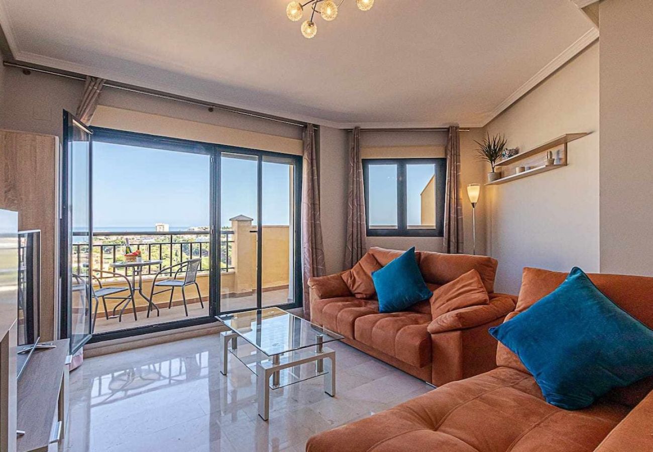 Apartamento en Benalmádena - Moderno piso para 5 con hermosas vistas 