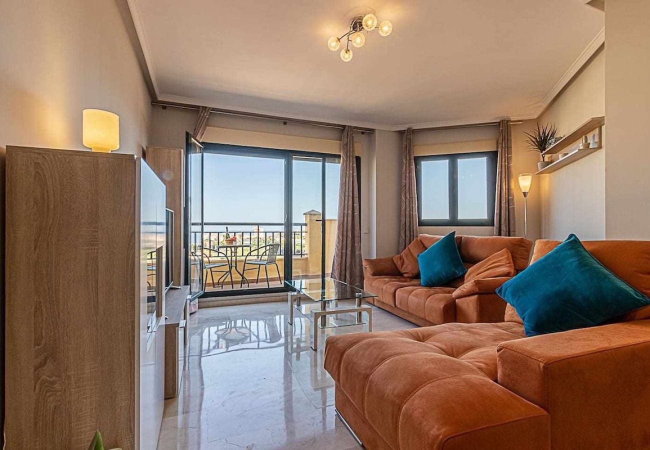Apartamento en Benalmádena - Moderno piso para 5 con hermosas vistas 