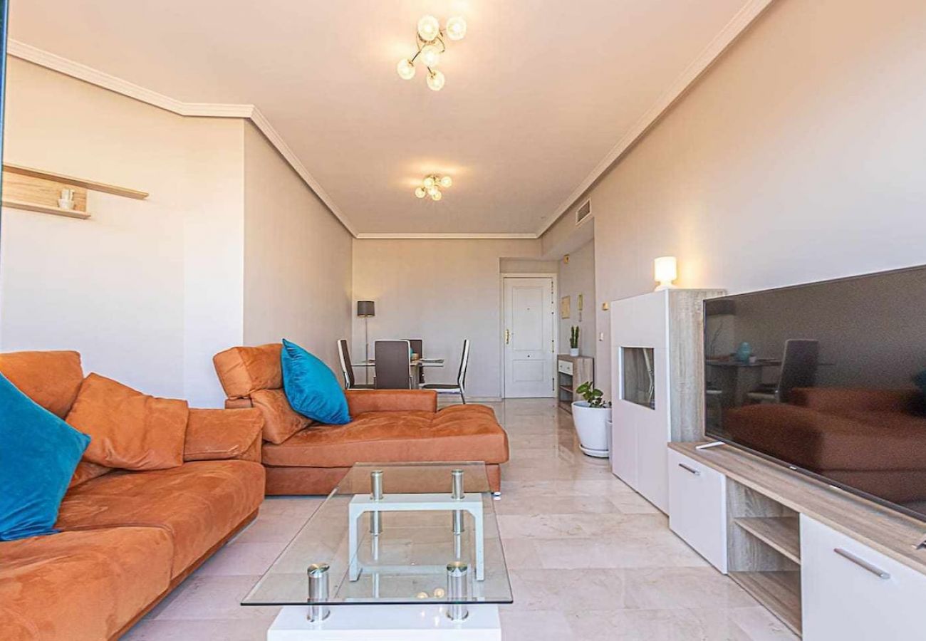 Apartamento en Benalmádena - Moderno piso para 5 con hermosas vistas 