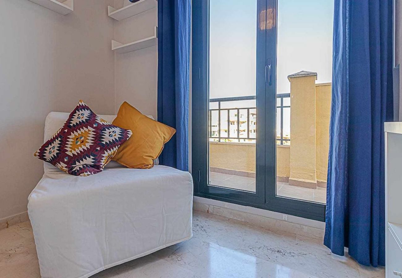 Apartamento en Benalmádena - Moderno piso para 5 con hermosas vistas 