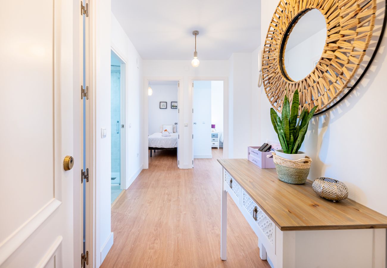 Apartamento en Benalmádena - Moderno piso para 4 cerca de la playa 