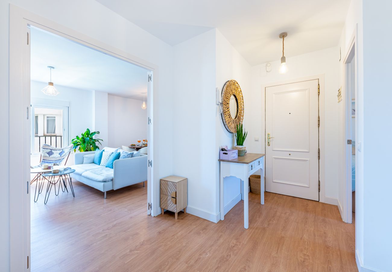 Apartamento en Benalmádena - Moderno piso para 4 cerca de la playa 