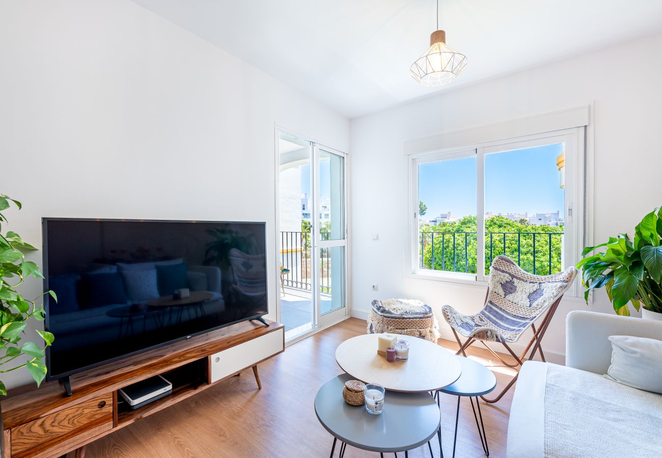 Apartamento en Benalmádena - Moderno piso para 4 cerca de la playa 