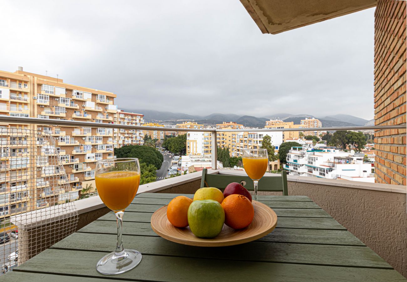 Apartamento en Benalmádena - Apartamento en Minerva con terraza y piscinas 