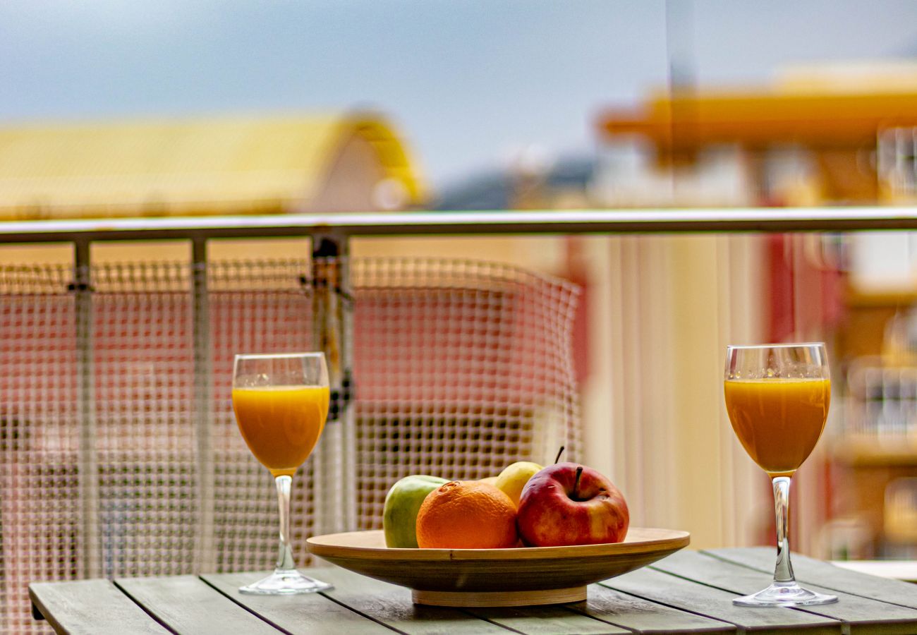 Apartamento en Benalmádena - Apartamento en Minerva con terraza y piscinas 