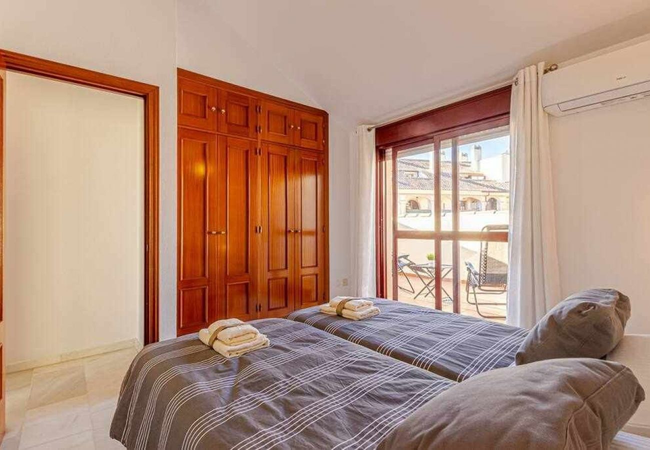Apartamento en Benalmádena - Lujoso Atico duplex en el centro de Benalmadena. 