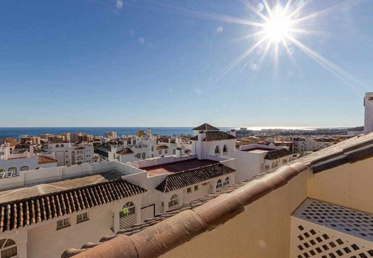 Apartamento en Benalmádena - Lujoso Atico duplex en el centro de Benalmadena. 