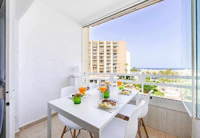 Apartamento en Benalmádena - Apartamento frente al mar y puerto Marina 