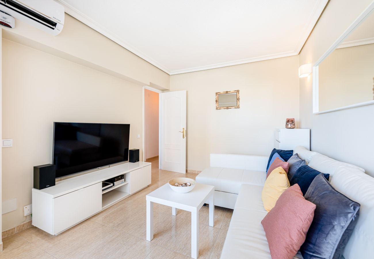 Apartamento en Benalmádena - Apartamento frente al mar y puerto Marina 
