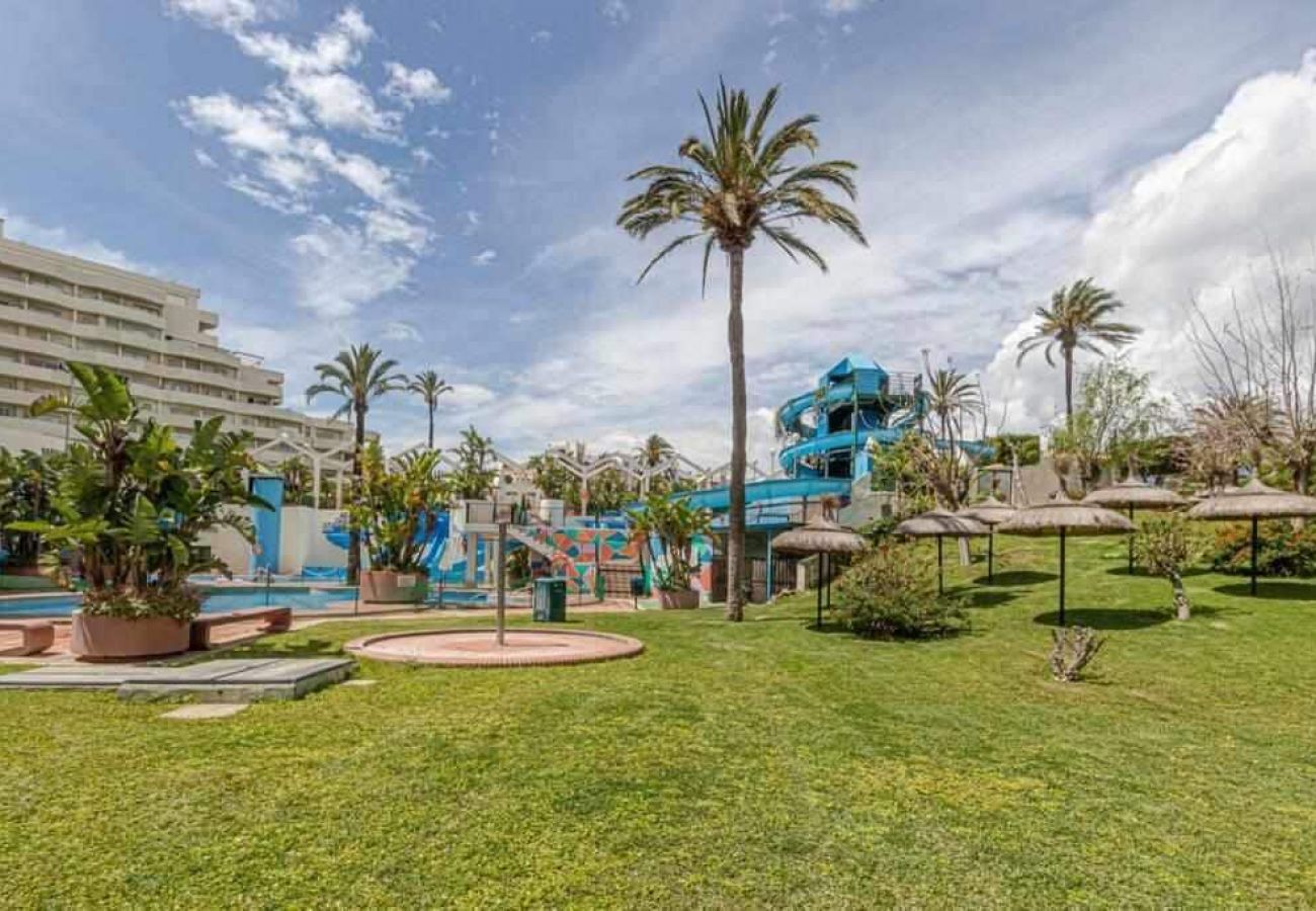 Apartamento en Benalmádena - Precioso piso con vistas al jardin en Benalbeach 