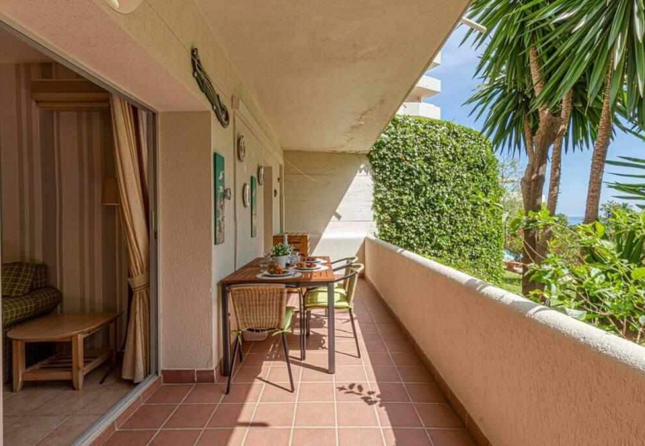 Apartamento en Benalmádena - Precioso piso con vistas al jardin en Benalbeach 