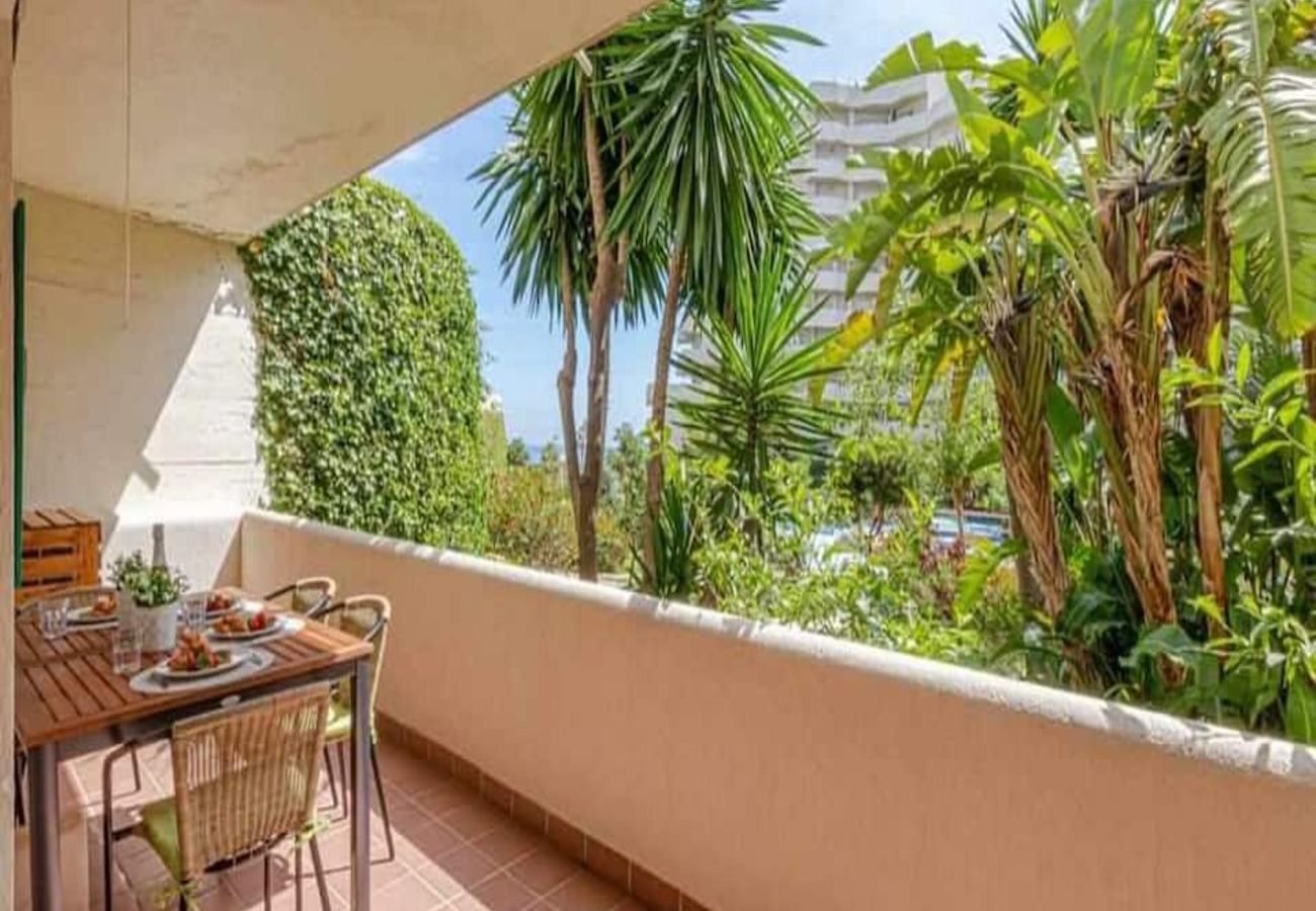 Apartamento en Benalmádena - Precioso piso con vistas al jardin en Benalbeach 