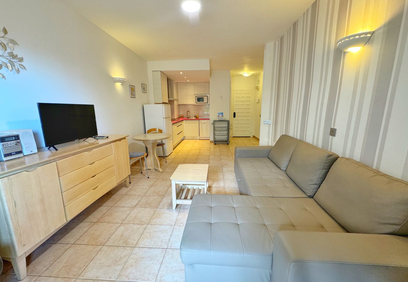 Apartamento en Benalmádena - Precioso piso con vistas al jardin en Benalbeach 