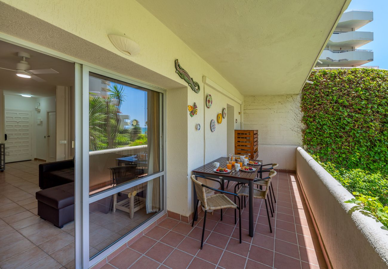 Apartamento en Benalmádena - Precioso piso con vistas al jardin en Benalbeach 