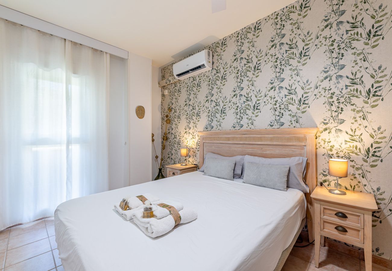 Apartamento en Benalmádena - Precioso piso con vistas al jardin en Benalbeach 