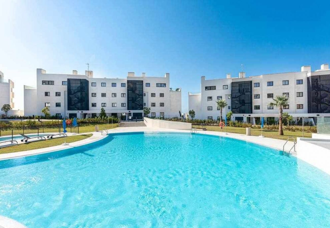 Apartamento en Fuengirola - Lujoso apartamento para 6 con jacuzzi en Higueron 