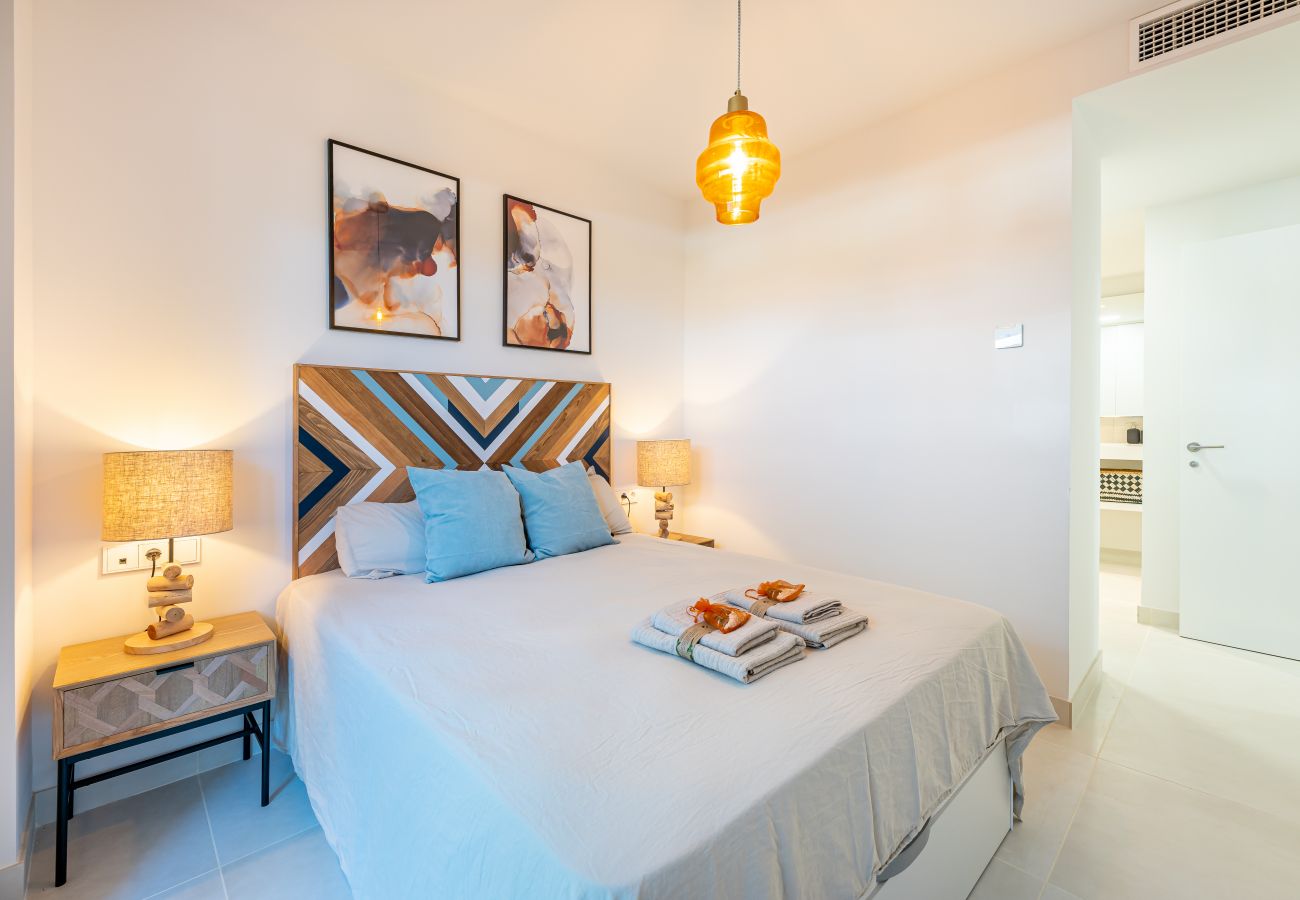 Apartamento en Fuengirola - Lujoso apartamento para 6 con jacuzzi en Higueron 