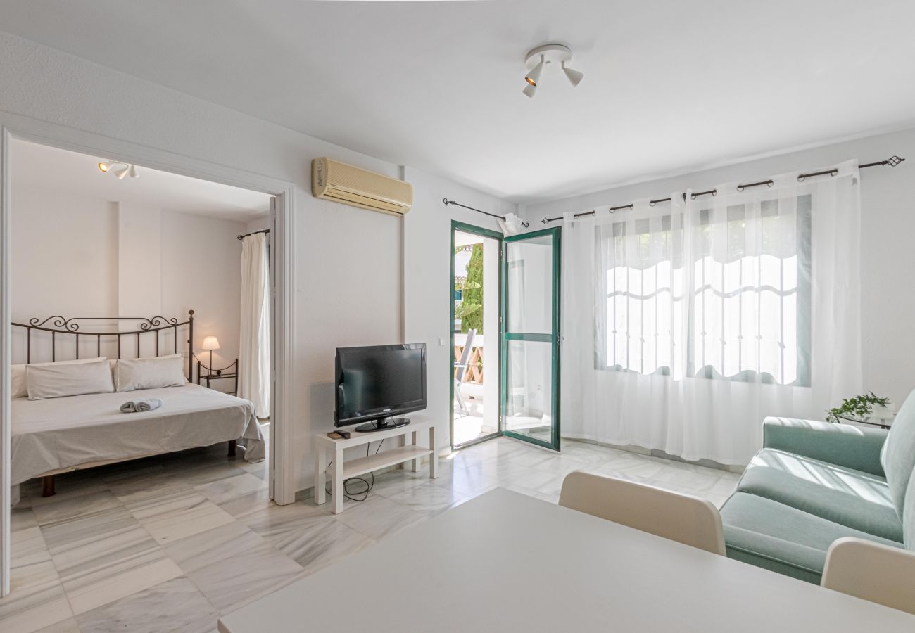 Apartamento en Benalmádena - Apartamento frente al Parque la Paloma con piscina 