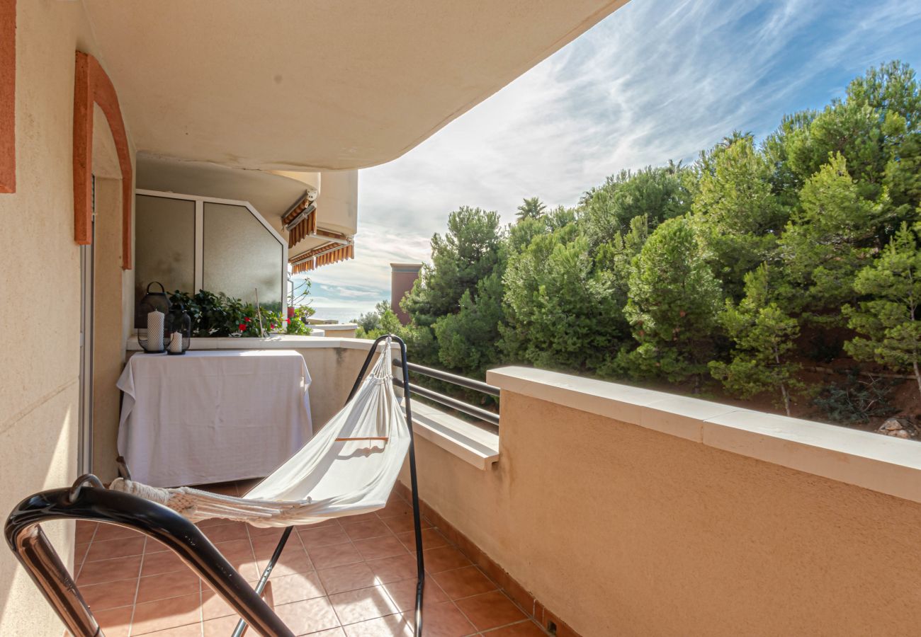 Apartamento en Benalmádena - Piso con amplia terraza a solo 1 min de la playa 