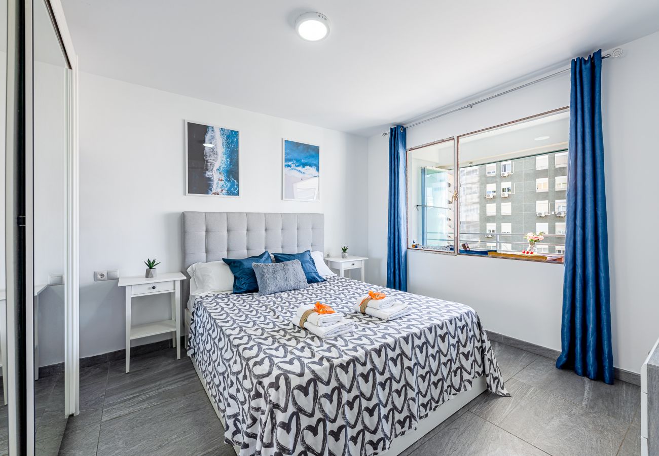 Apartamento en Benalmádena - Acogedor apartamento para 3 con piscina 