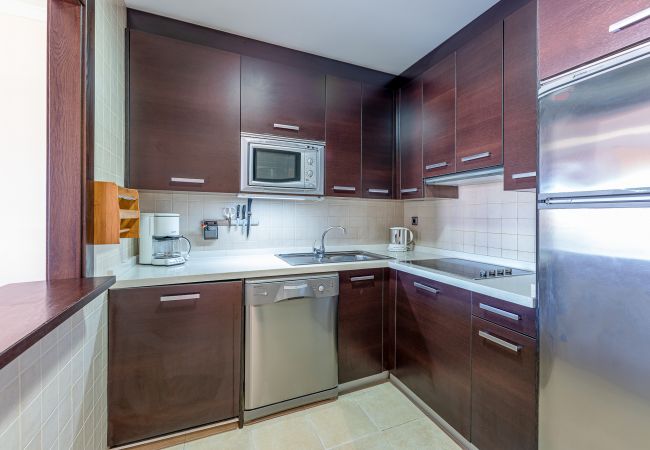 Apartamento en Benalmádena - Moderno apartamento con terraza cerca del mar