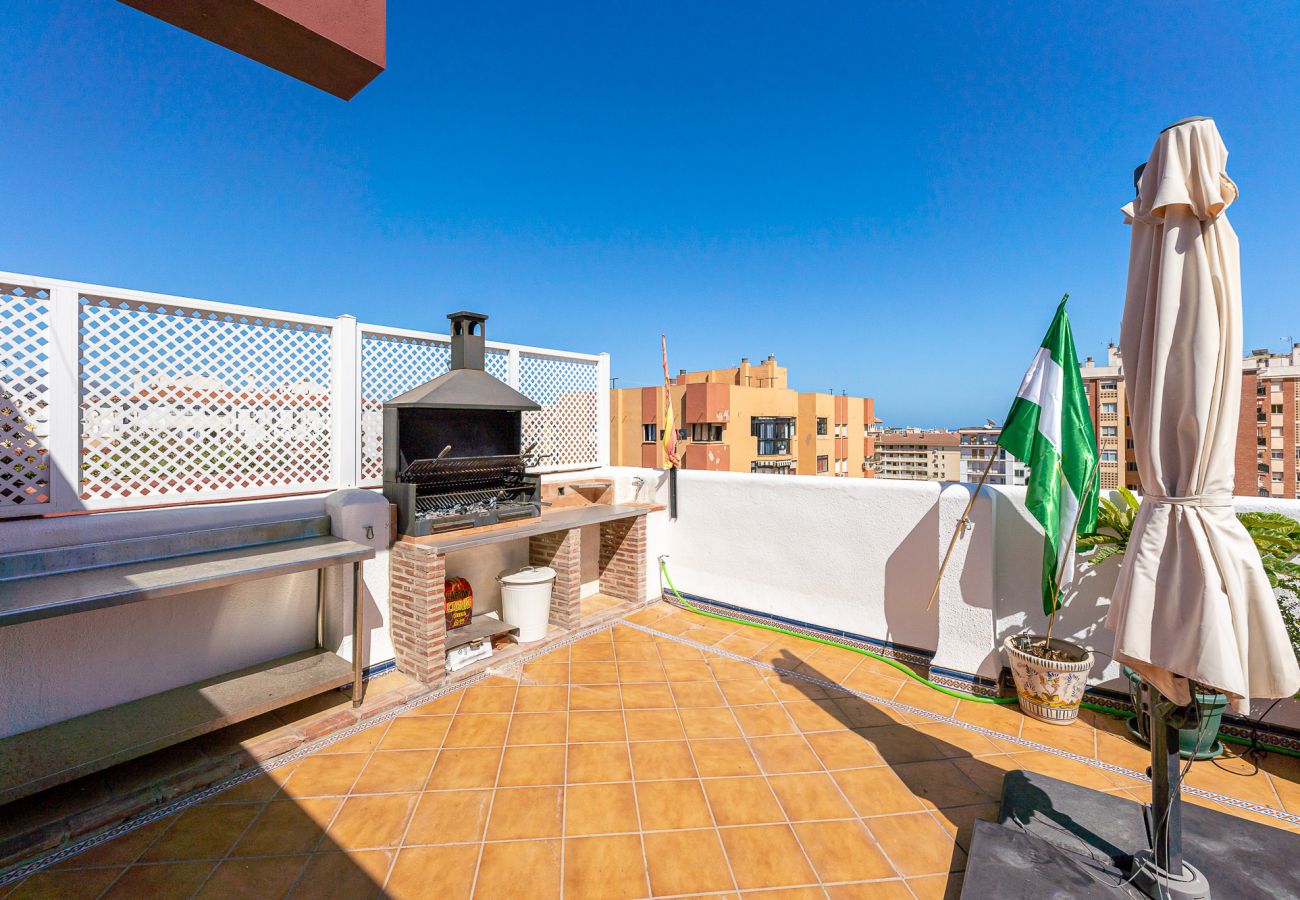 Apartamento en Fuengirola - Atico duplex en Fuengirola con espectacular terraza