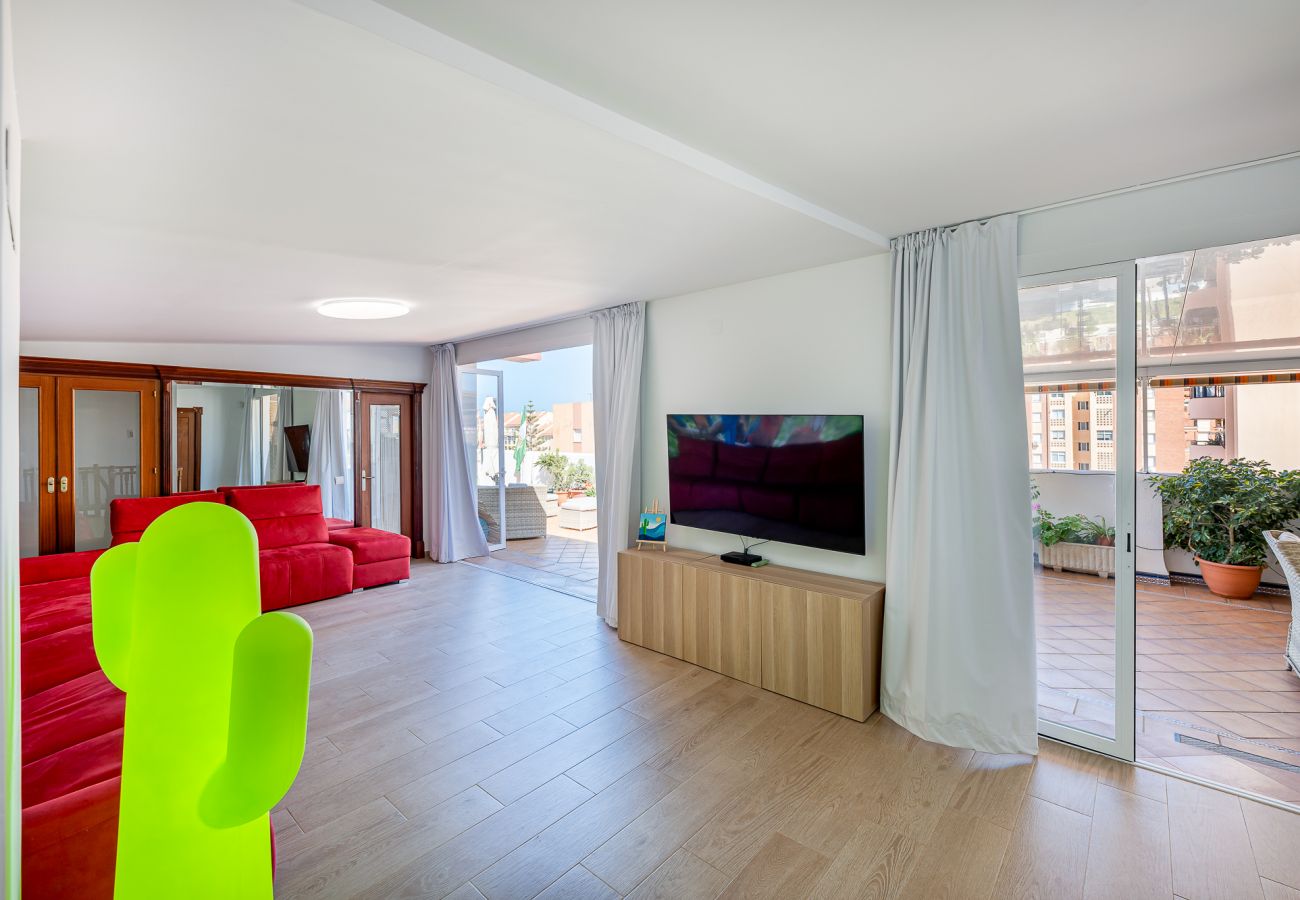 Apartamento en Fuengirola - Atico duplex en Fuengirola con espectacular terraza