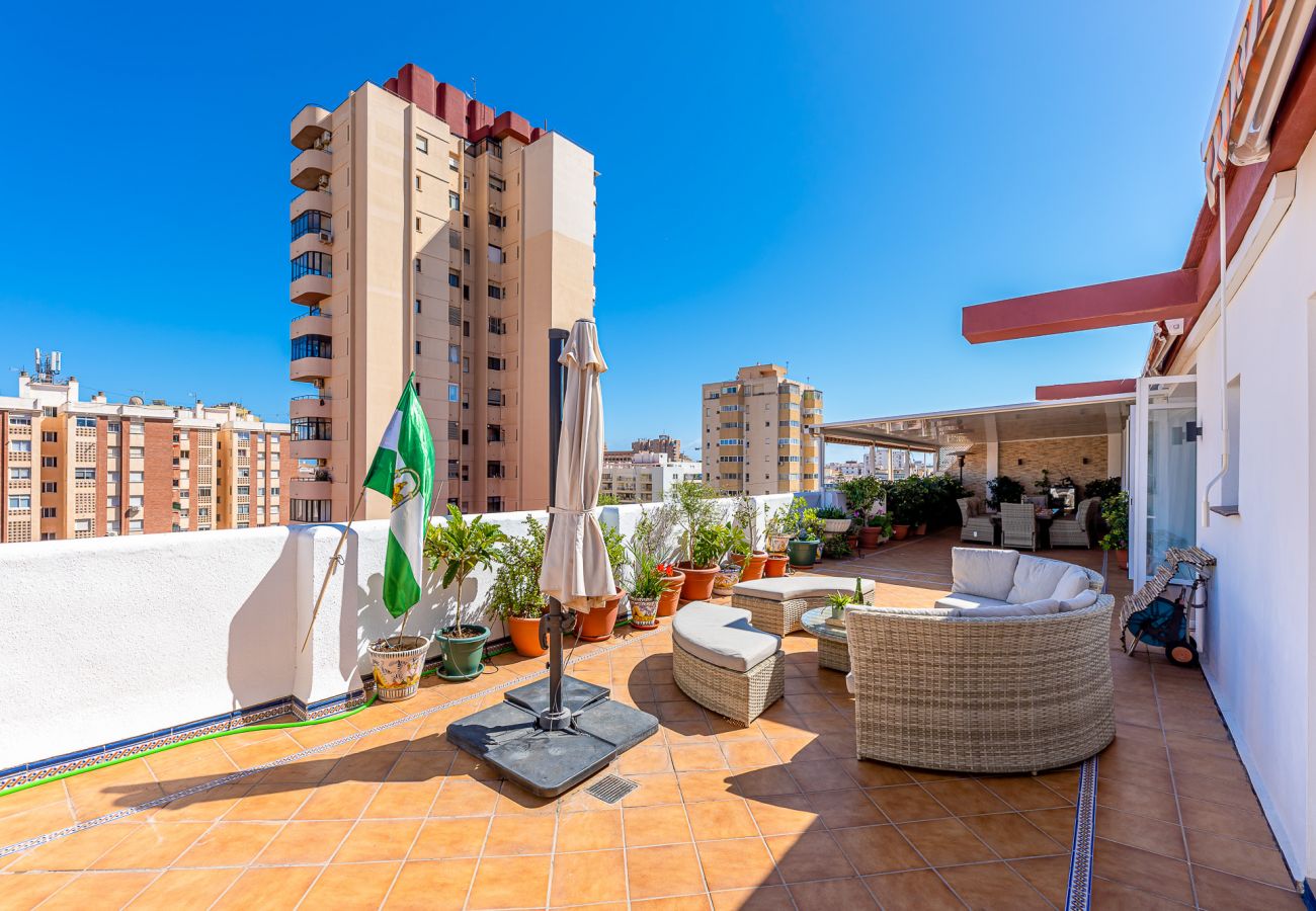 Apartamento en Fuengirola - Atico duplex en Fuengirola con espectacular terraza