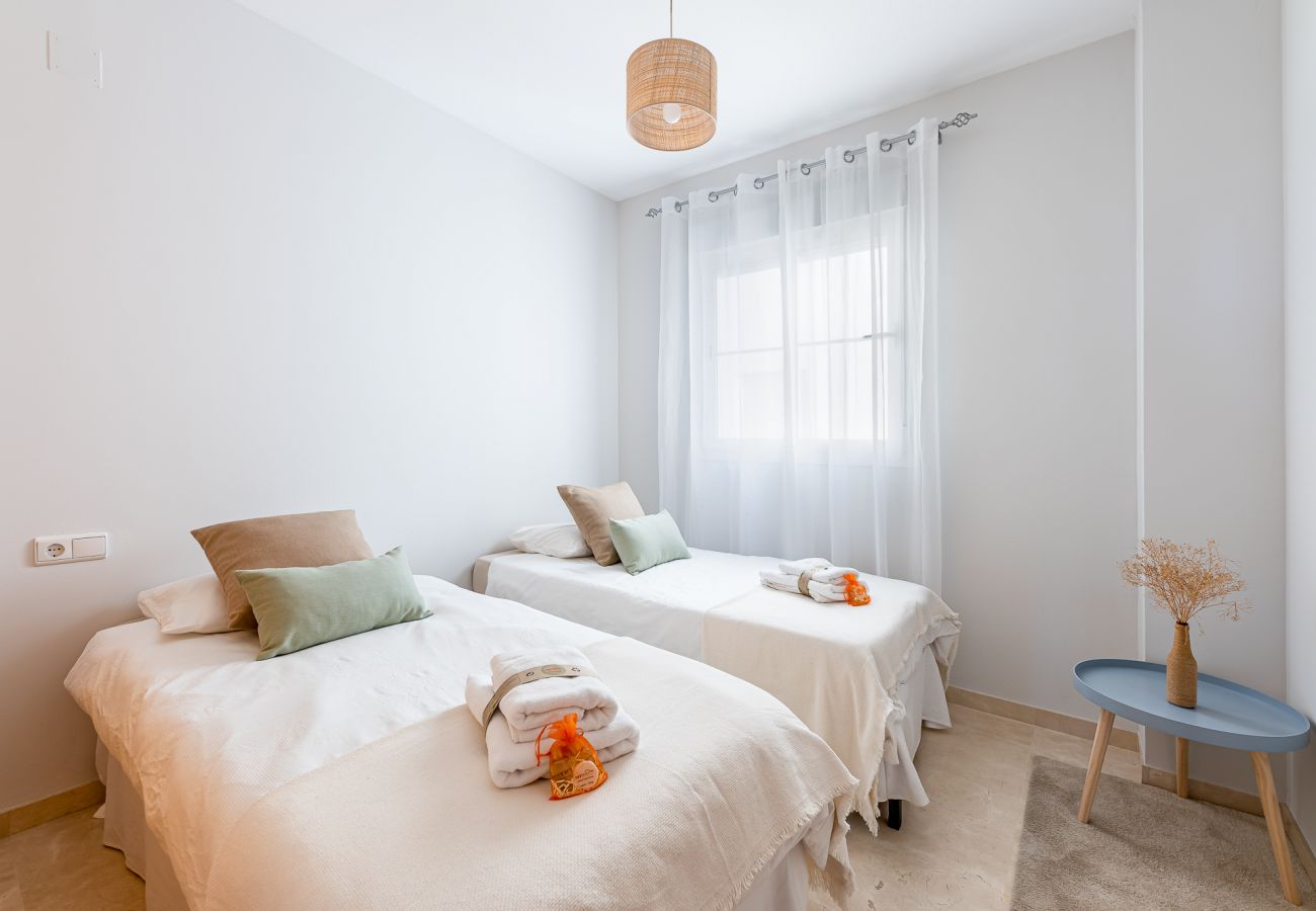 Apartamento en Benalmádena -  Piso en arenal con vista al golf y mar