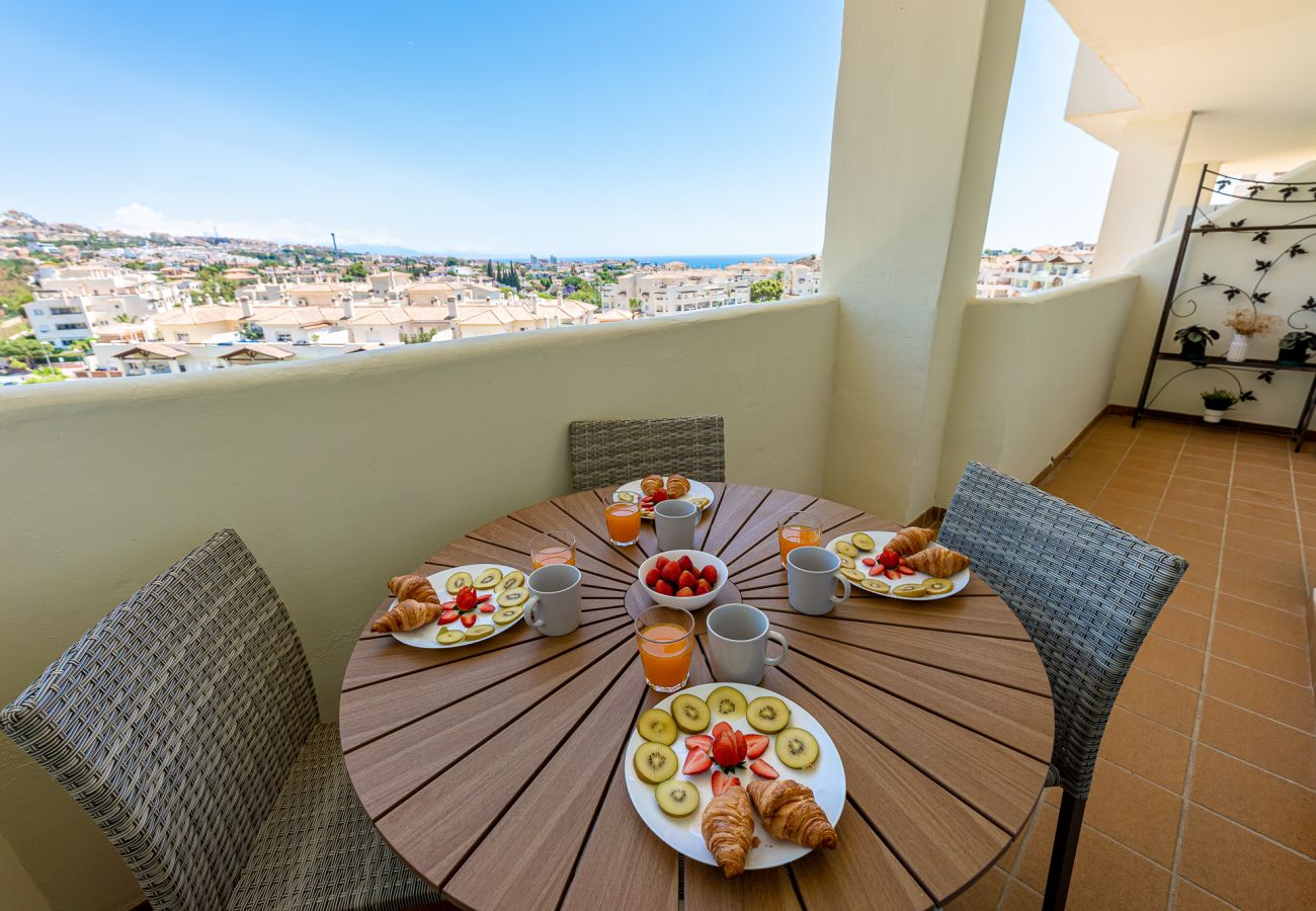 Apartamento en Benalmádena -  Piso en arenal con vista al golf y mar